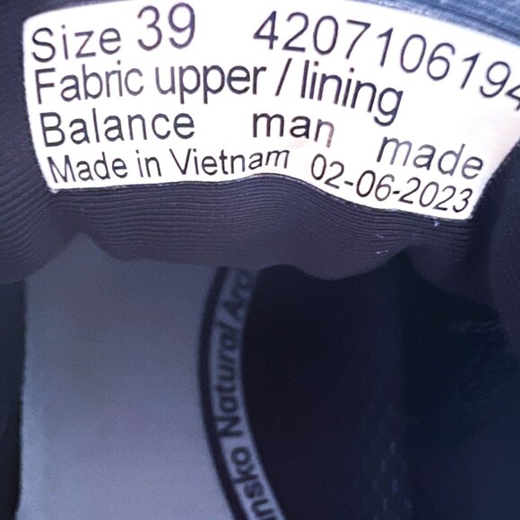 Dansko Peony Mesh Black Performance Comfort Running Shoes Sneakers EU 39=8.5 / 9 - Picture 12 of 13